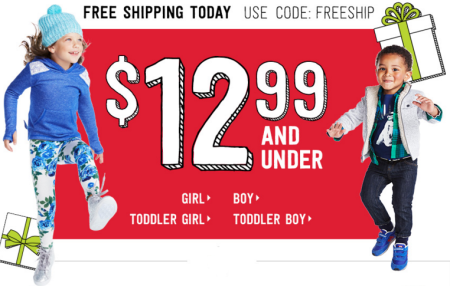 *HOT* $12.99 & Under Crazy 8 Sale + 50% Off Outerwear