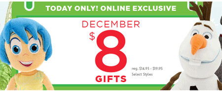*HOT* $8 Disney Sale (12/8 Today Only!)