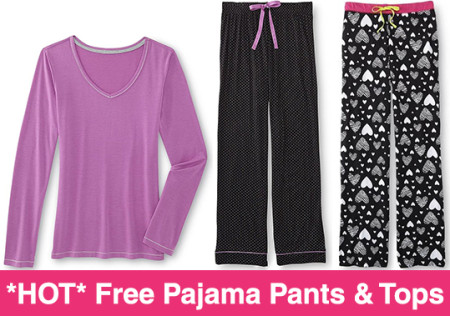 *HOT* Free Pajama Pants & Tops (After Points)