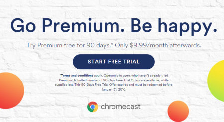 Free 3-Month Spotify Premium Trial Subscription