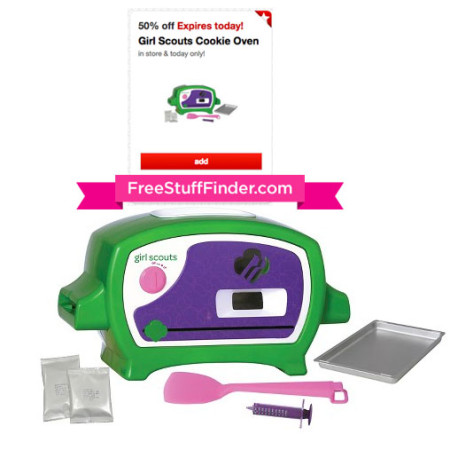 50% Off Girl Scouts Cookie Oven Cartwheel (Today Only)