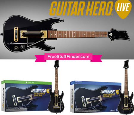 $19.99 (Reg $50) Guitar Hero Live Controller + Free Pickup