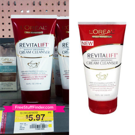$2.97 (Reg $6) L'Oreal Revitalift Cream Cleanser at Walmart