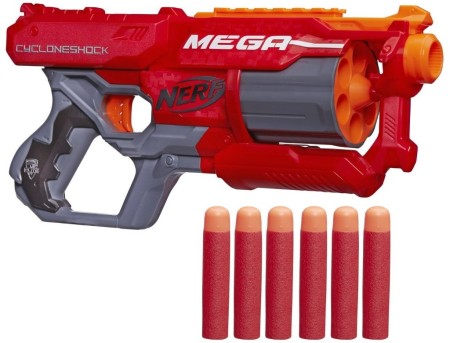 *HOT* $9.97 (Reg $22) Nerf N-Strike Elite Mega CycloneShock Blaster