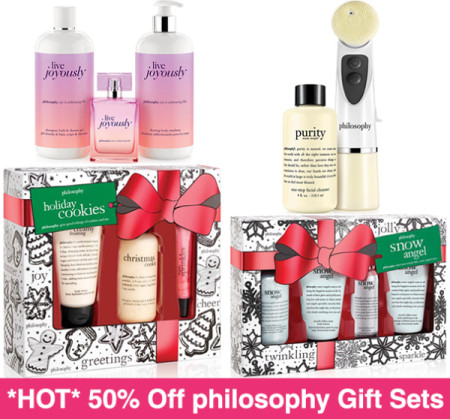 *HOT* 50% Off philosophy Gift Sets + Free Shipping