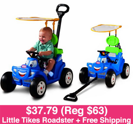 $37.79 (Reg $63) Little Tikes 2-in-1 Roadster + Free Shipping