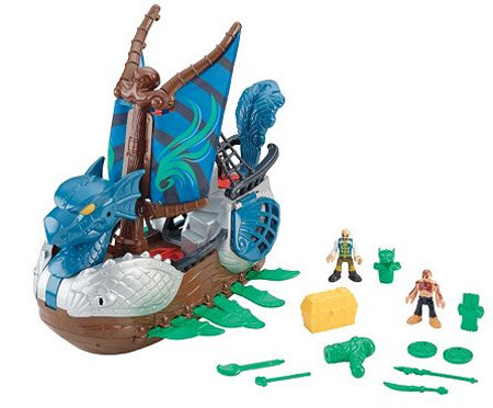 $9.79 (Reg $60) Imaginext Serpent Pirate Ship + Free Shipping