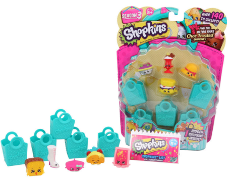 $2.50 (Reg $6) Shopkins 5-Pack + Free Store Pickup (12/14 Only)