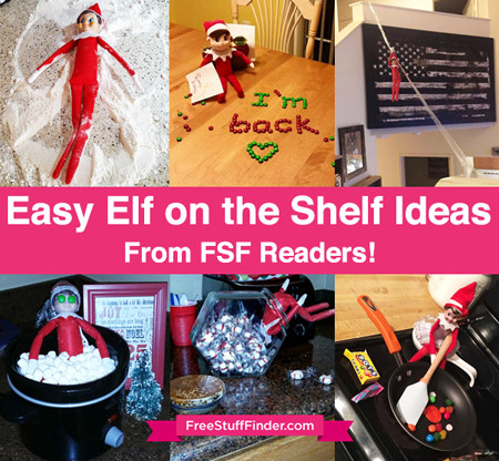 *HOT* 50 Easy & Fun Elf on the Shelf Ideas (From FSF Readers)