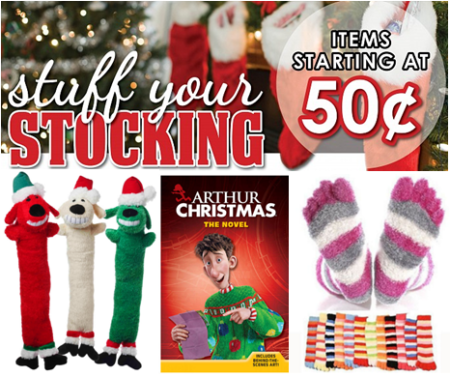 *HOT* $0.50 & Up Stocking Stuffers Sale