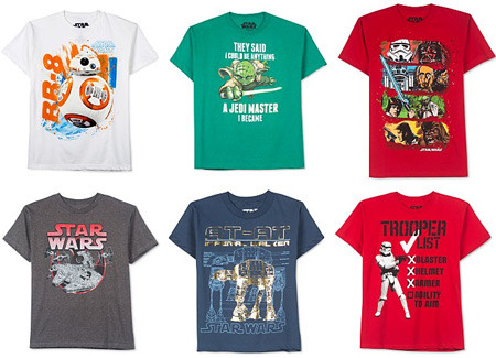 *HOT* $3.42 (Reg $16) Boy's Star Wars T-Shirts