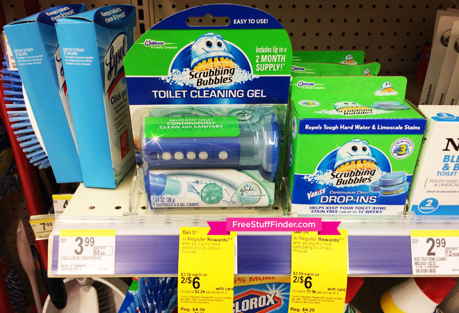 *HOT* $1 (Reg $4) Scrubbing Bubbles Spray at Walgreens (Print Now!)