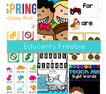 Free Educational Pack for Pre-K to 4th Grade