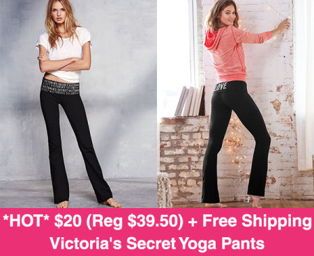 $25 (Reg $40) Victoria's Secret Yoga Pants + Free Shipping (Today Only)