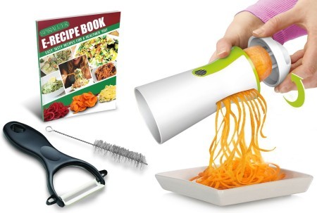 $7.59 (Reg $15) Veggetti Spiral Vegetable Slicer + FREE Pickup