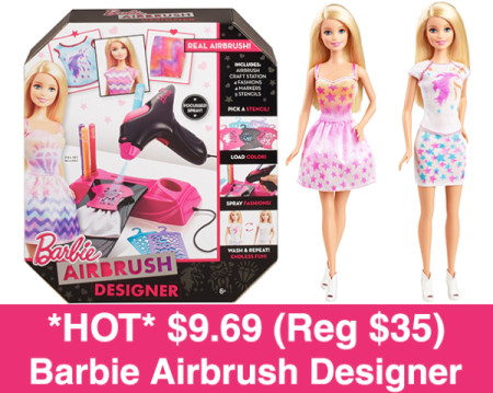 *HOT* $8.08 (Reg $35) Barbie Airbrush Designer