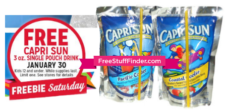 *HOT* FREE Capri Sun at Kmart (1/30 Only)