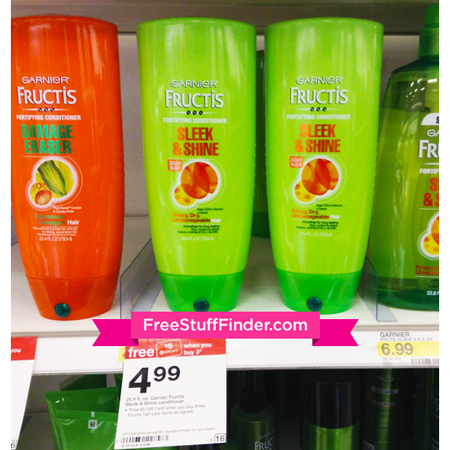$1.32 (Reg $5) BIG Bottle Garnier Shampoo at Target