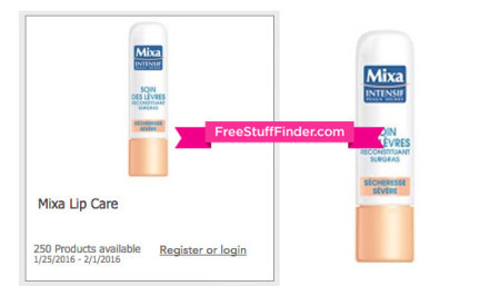 Possible FREE Mixa Lip Care