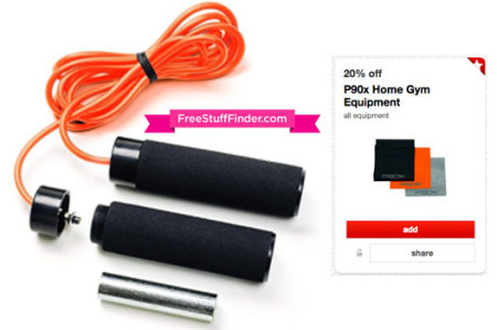 20% Off P90x Home Gym Equipment Cartwheel Offer