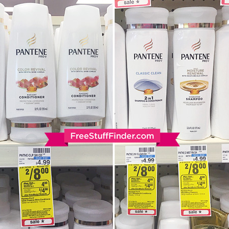FREE Pantene Shampoo And Conditioner at CVS