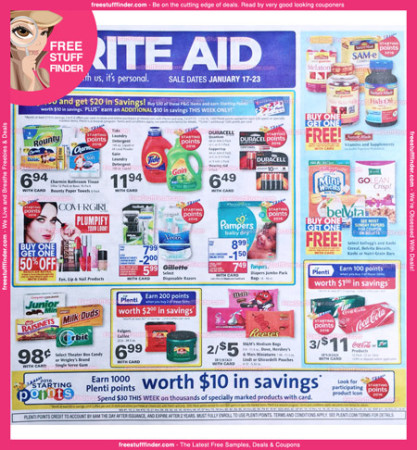 *HOT* Rite Aid Ad Preview (Week 1/17 – 1/23)