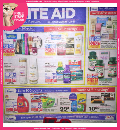 *HOT* Rite Aid Ad Preview (Week 1/24 – 1/30)