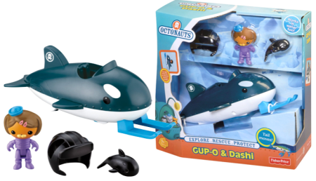 $4.80 (Reg $16) Fisher-Price Octonauts GUP-O and Dashii