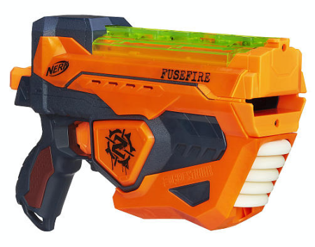 *HOT* $12.99 (Reg $30) Nerf Zombie Strike Fusefire Blaster