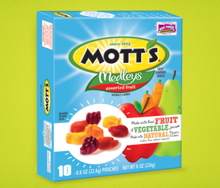 FREE Mott's Medley Fruit Snacks (Betty Crocker)