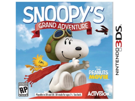 $9.99 (Reg $30) Snoopy’s Grand Adventure for Nintendo 3DS