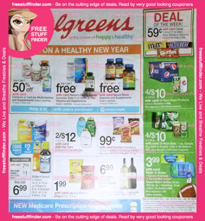 *HOT* Walgreens Ad Preview (Week 1/24 – 1/30)