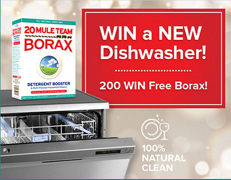 FREE Borax Detergent Booster Giveaway