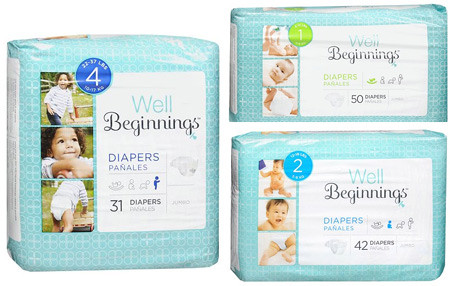 $3.93 (Reg $8.79) Well Beginnings Diapers at Walgreens (Week 1/24)