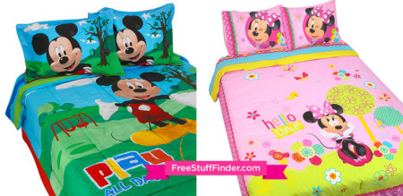 $25 (Reg $60) Disney Character Comforter Sets + Free Shipping