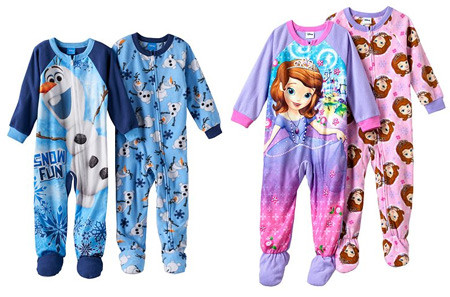 *HOT* $3.85 (Reg $40) Disney Footed Toddler Pajamas