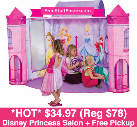 *HOT* $34.97 (Reg $78) Disney Princess Salon + Free Pickup