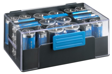 $10.99 (Reg $17) Dynex 42-Pack Batteries w/ Storage Box