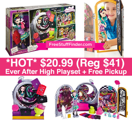 *HOT* $20.50 (Reg $41) Ever After High Way Too Wonderland Playset + Free Store Pickup