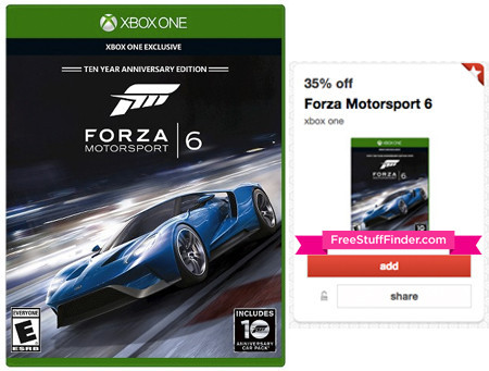 $25.99 (Reg $60) Forza Motorsport 6 (Xbox One) at Target