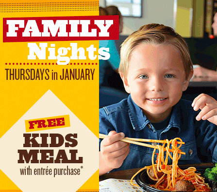 Free Kids Meal w/ Entree Purchase at Noodles & Company