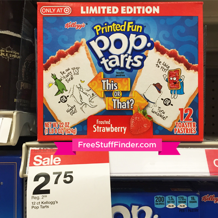 *HOT* $0.98 (Reg $3) Kellogg's Strawberry Pop Tarts at Target