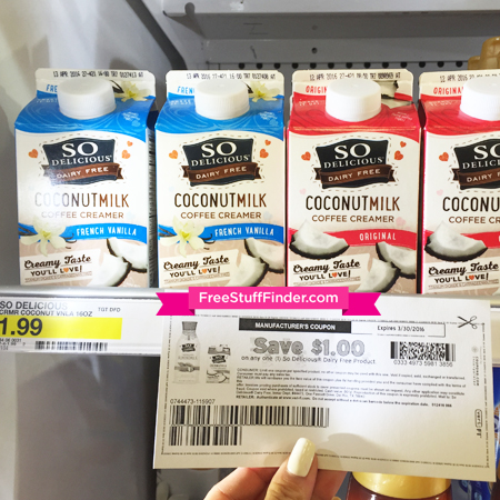 $0.99 (Reg $2) So Delicious Dairy Free Creamer at Target