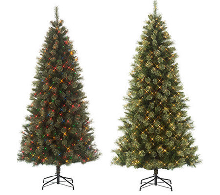 $53.99 (Reg $180) Jaclyn Smith Christmas Trees + Free Shipping