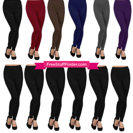 $27.99 For 6-Pack Plus Size Leggings + FREE Shipping ($4.67 Each!)