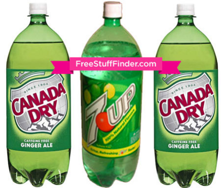 $0.55 (Reg $2) 7Up & Canada Dry at Kroger Affiliates