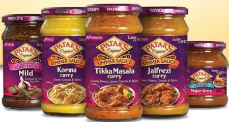 $1.59 (Reg $3.59) Patak's Indian Sauce at Kroger