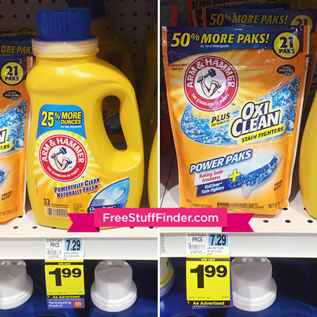 *HOT* $0.99 (Reg $7) Arm & Hammer Detergent at Rite Aid (Week 5/7 - Print Now!)