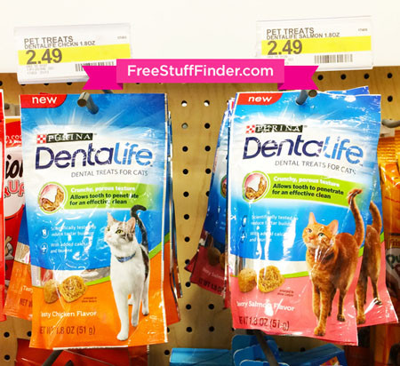 $1.49 (Reg $2.49) Dentalife Cat Treats at Target