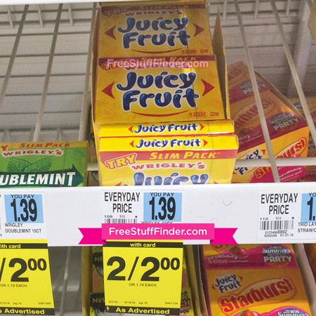 Juicy Fruit Slim Packs